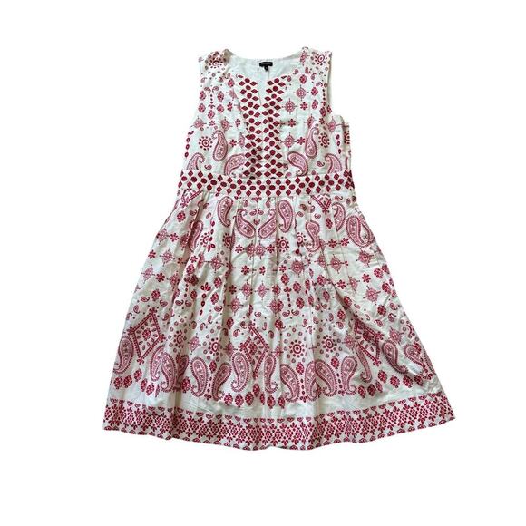 TALBOTS Paisley Sundress  SIZE 16, Nantucket Sleeveless Bandana Paisley - Picture 1 of 11